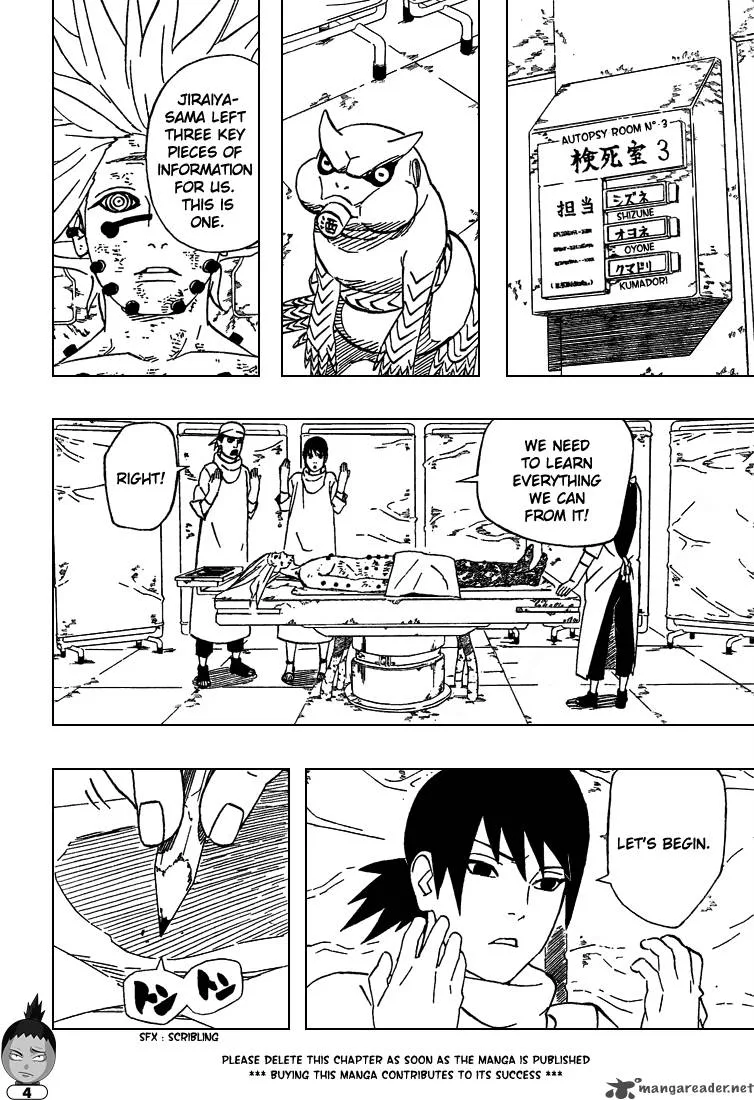 Naruto Chapter 406 page 5