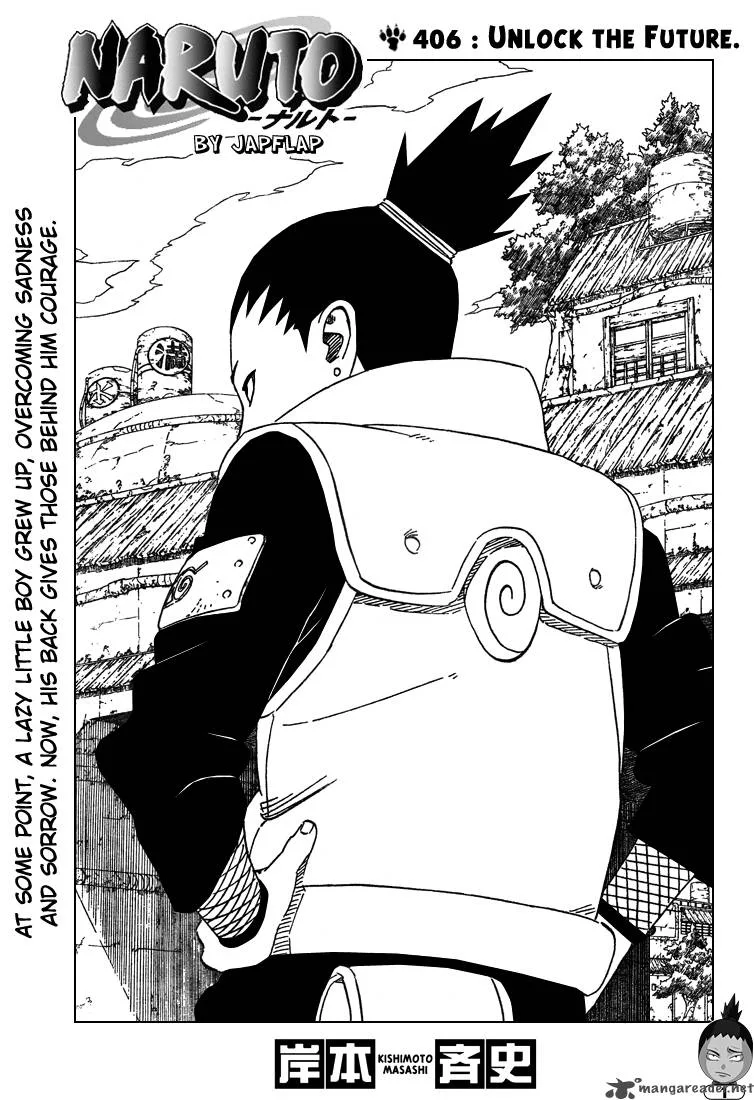 Naruto Chapter 406 page 2