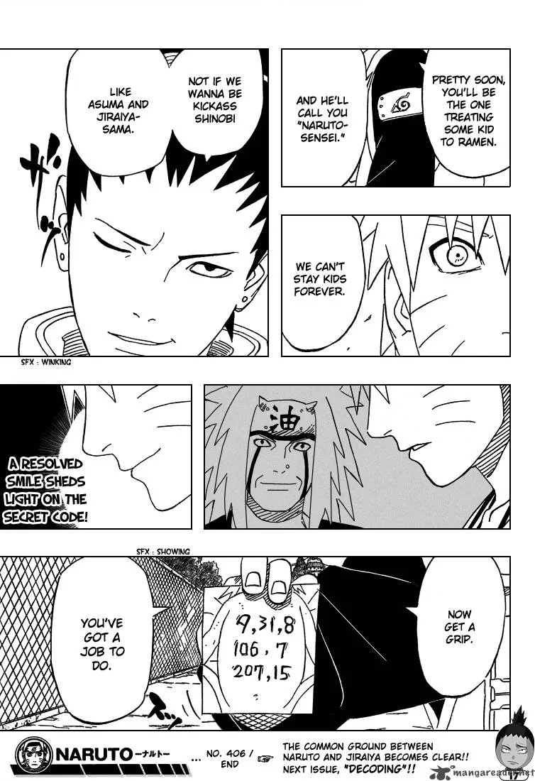 Naruto Chapter 406 page 18