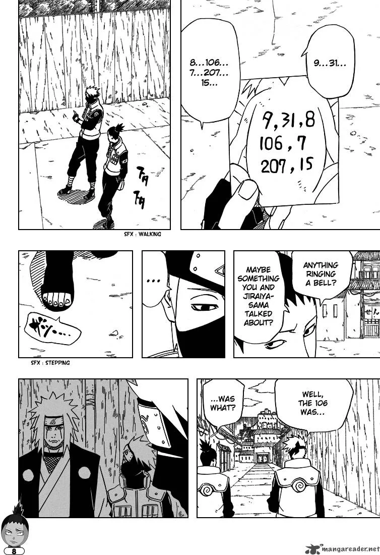 Naruto Chapter 406 page 9