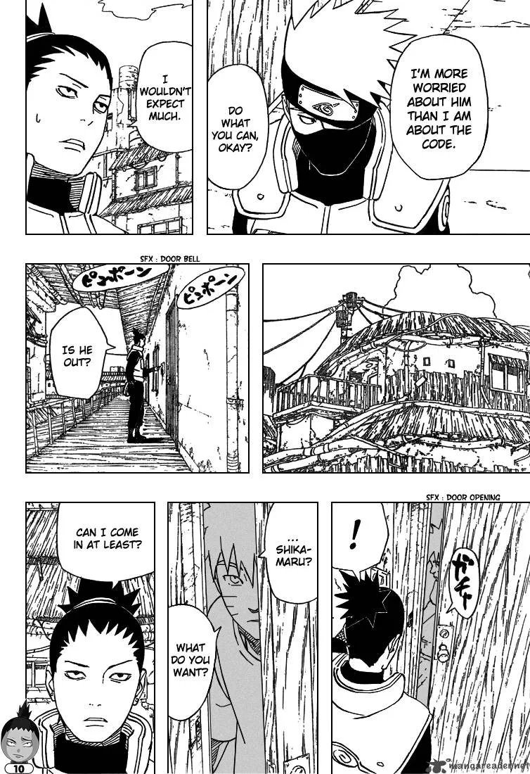 Naruto Chapter 406 page 11