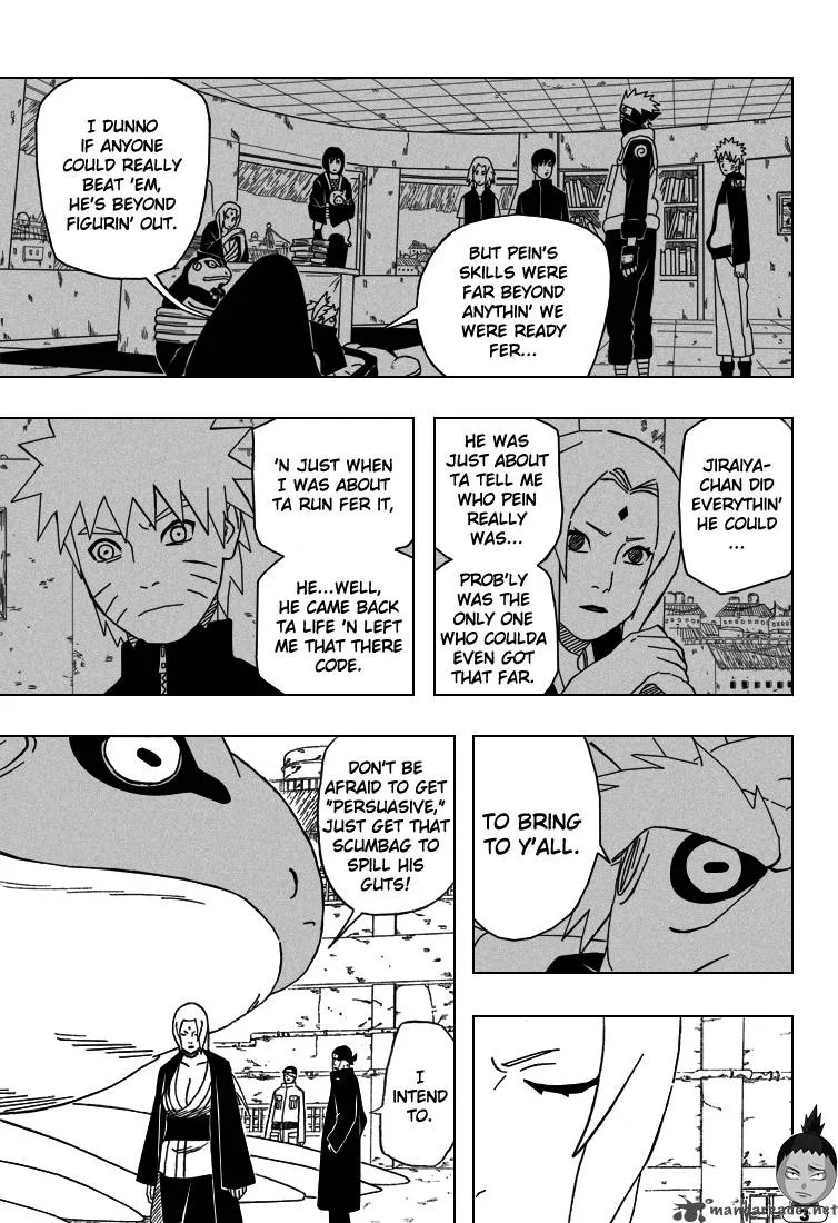 Naruto Chapter 406 page 4