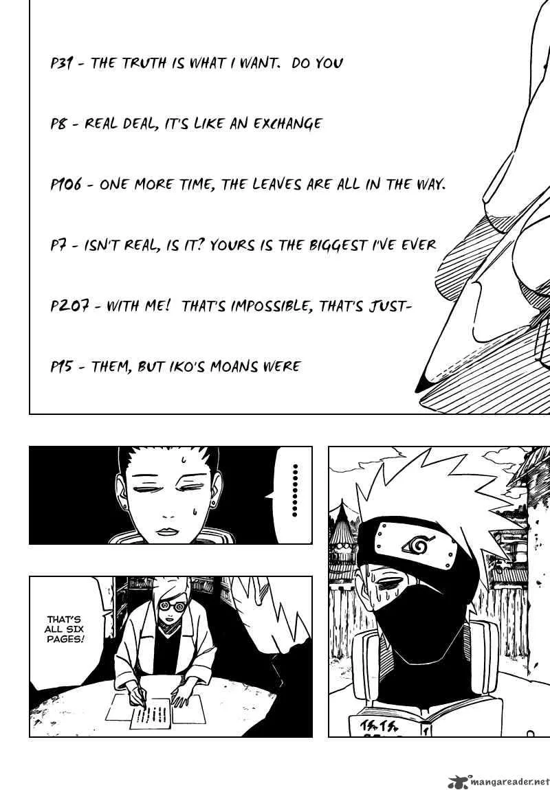 Naruto Chapter 407 page 12