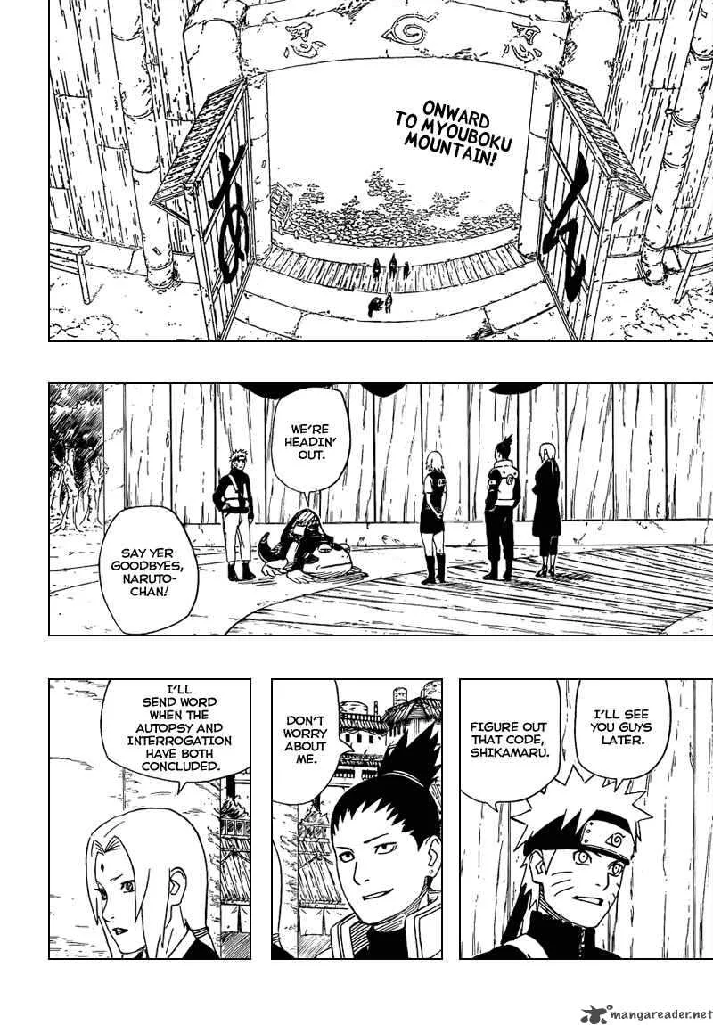 Naruto Chapter 409 page 2