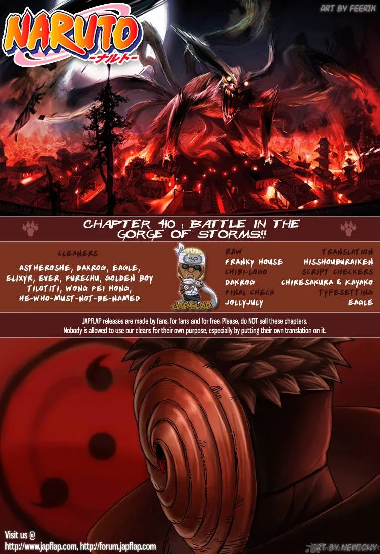 Naruto Chapter 410 page 1