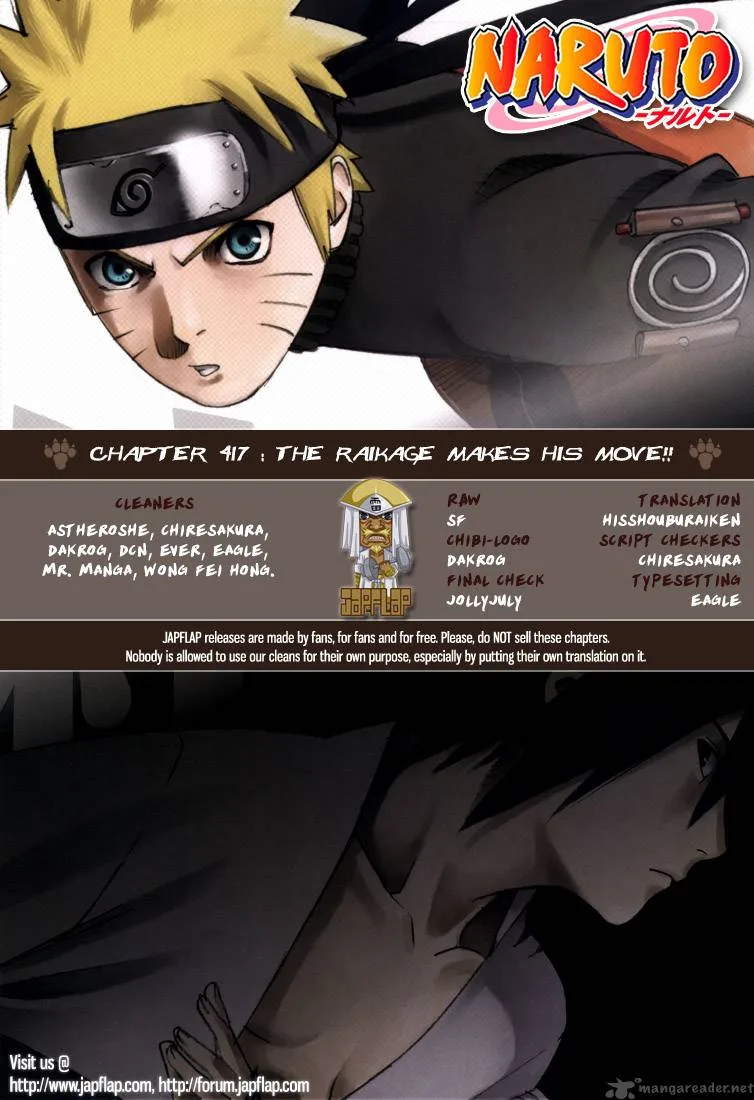 Naruto Chapter 417 page 1