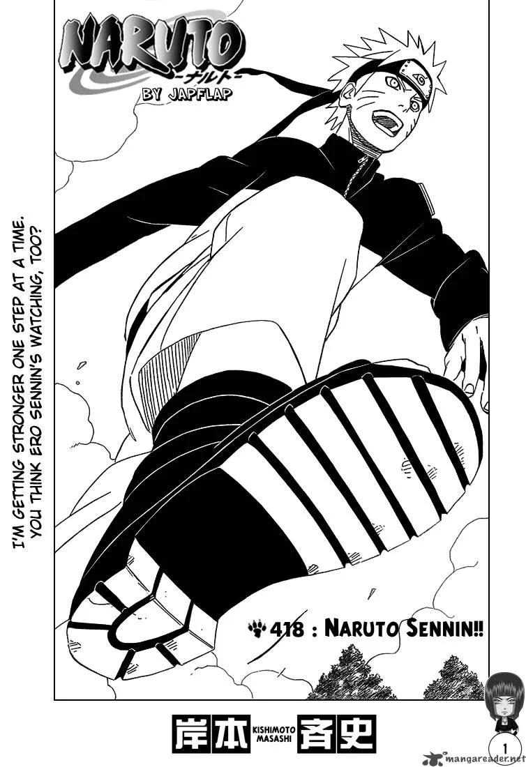 Naruto Chapter 418 page 2