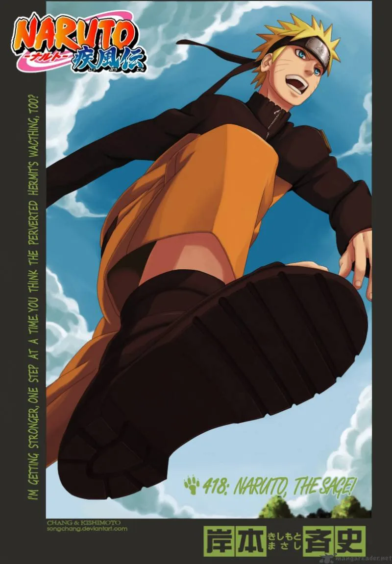 Naruto Chapter 418 page 3