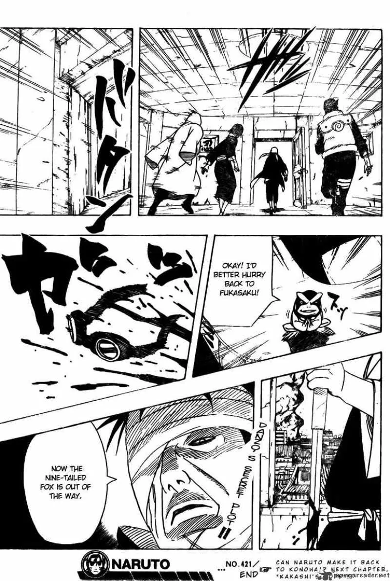 Naruto Chapter 421 page 17