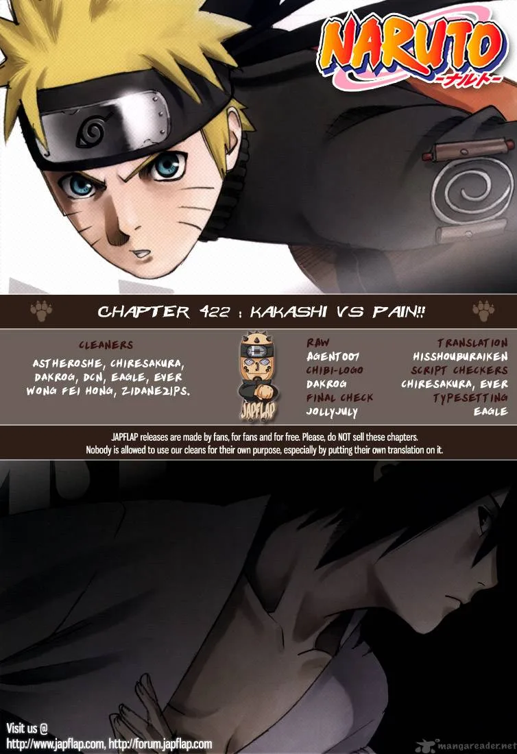 Naruto Chapter 422 page 1