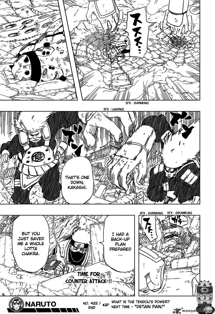 Naruto Chapter 422 page 19