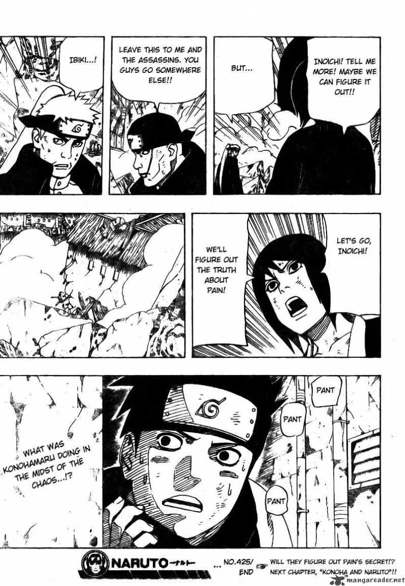 Naruto Chapter 425 page 16