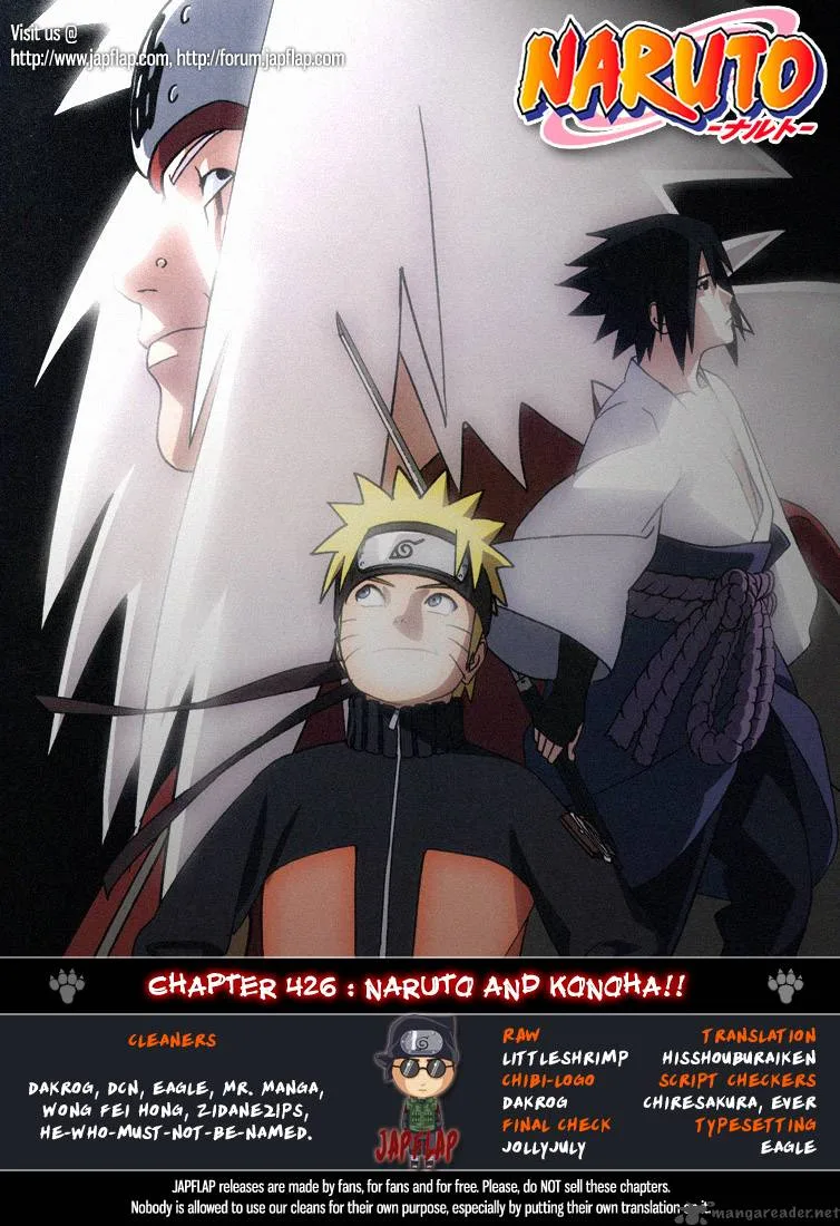 Naruto Chapter 426 page 1