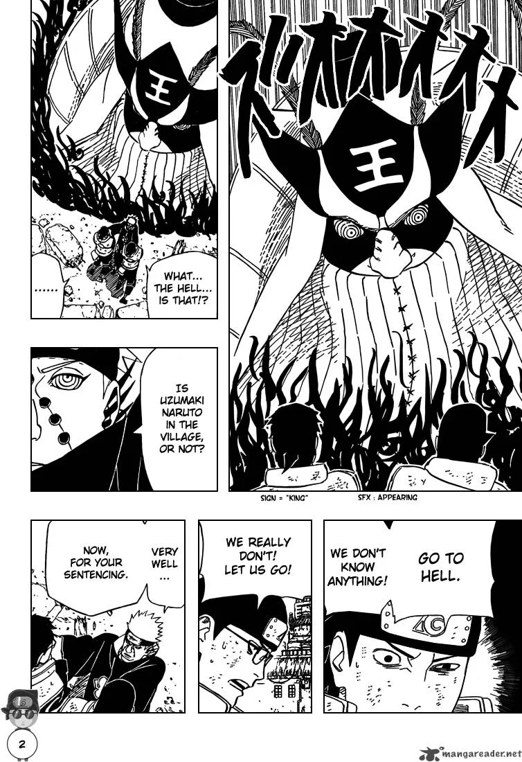Naruto Chapter 426 page 3