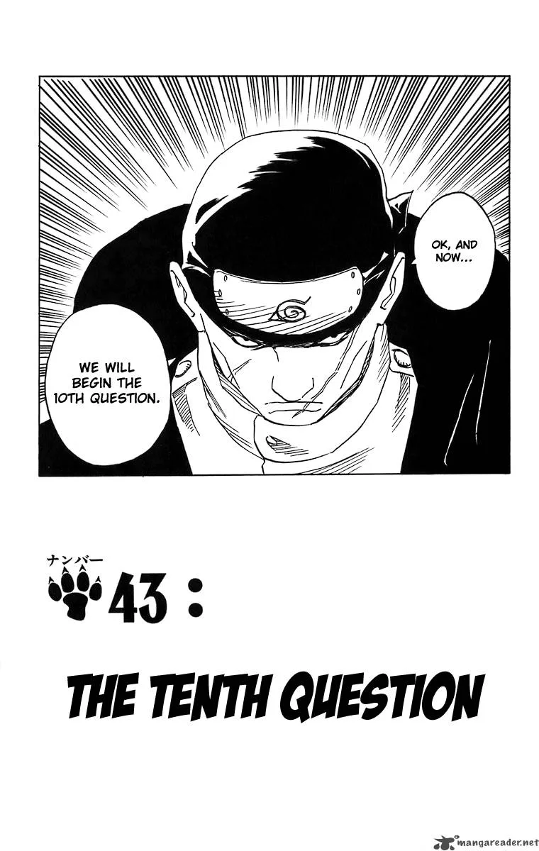 Naruto Chapter 43 page 1