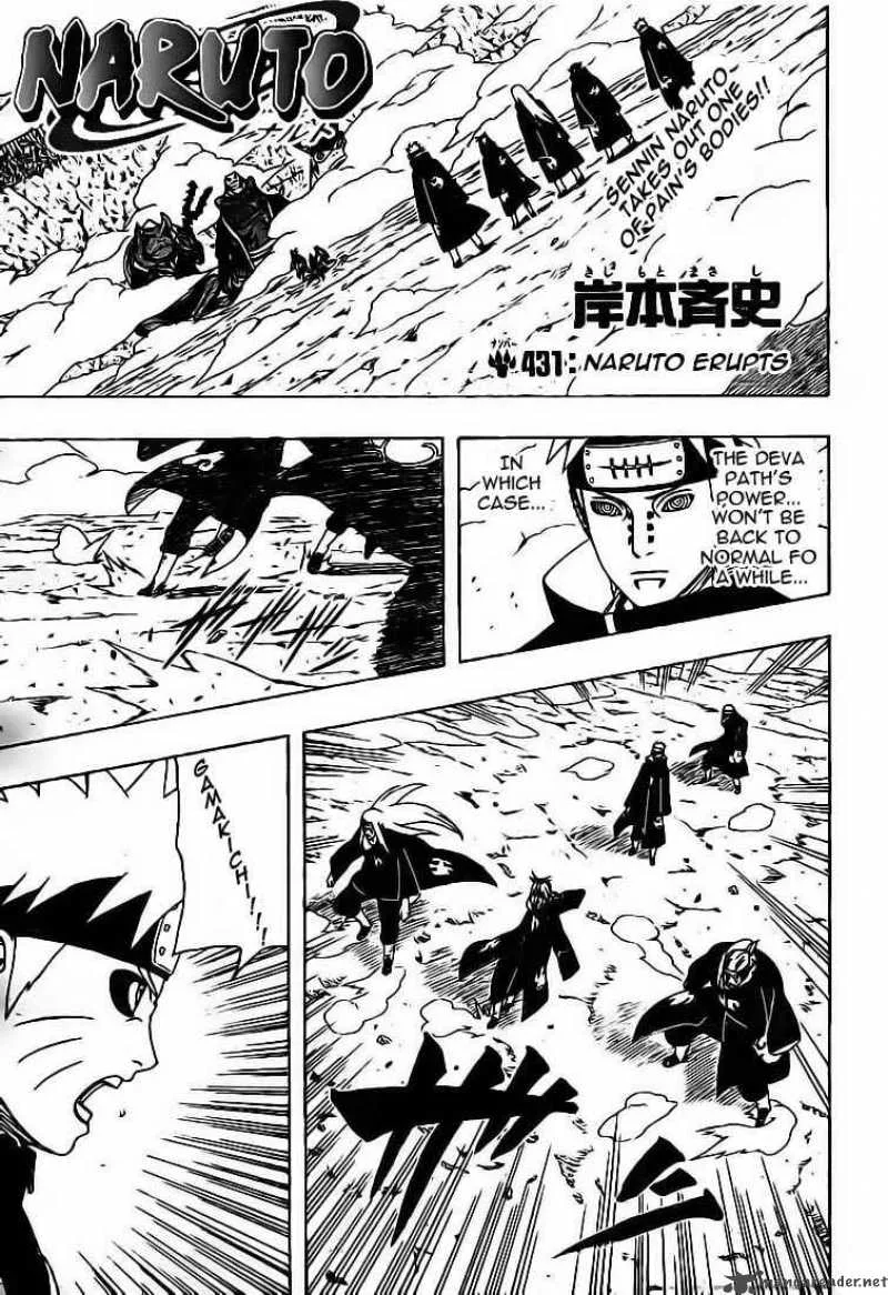 Naruto Chapter 431 page 2