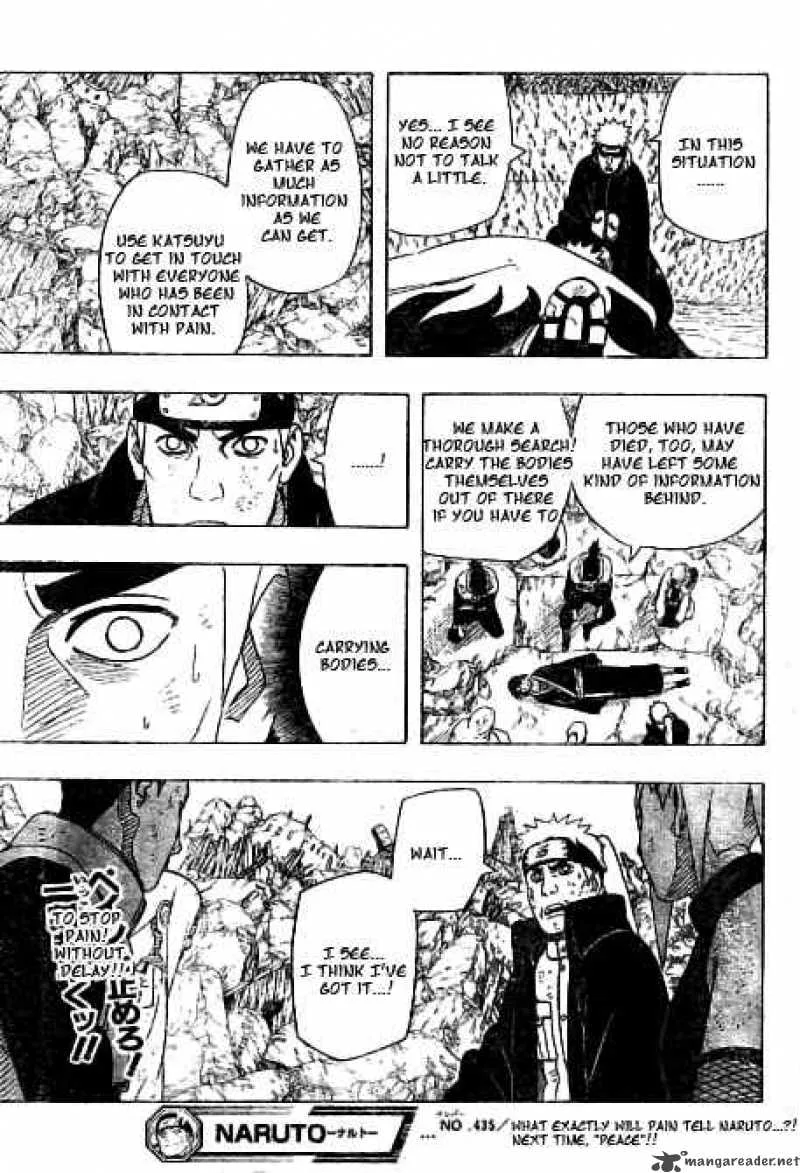 Naruto Chapter 435 page 17
