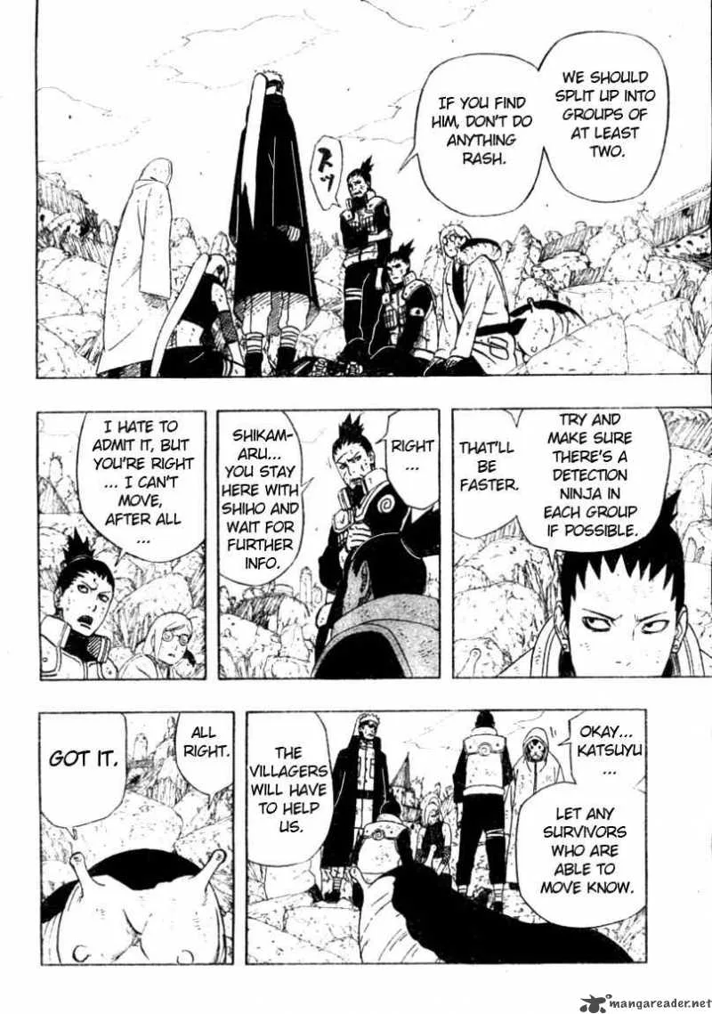 Naruto Chapter 437 page 4