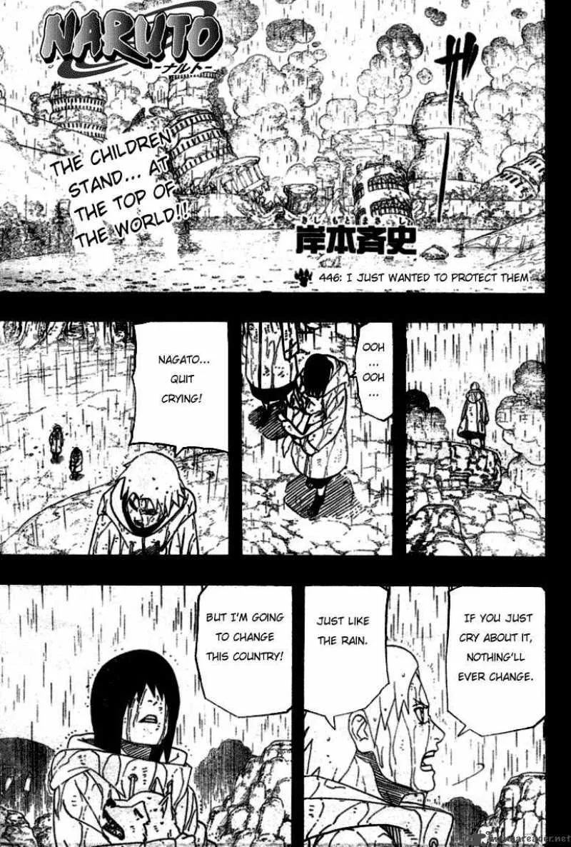 Naruto Chapter 446 page 1