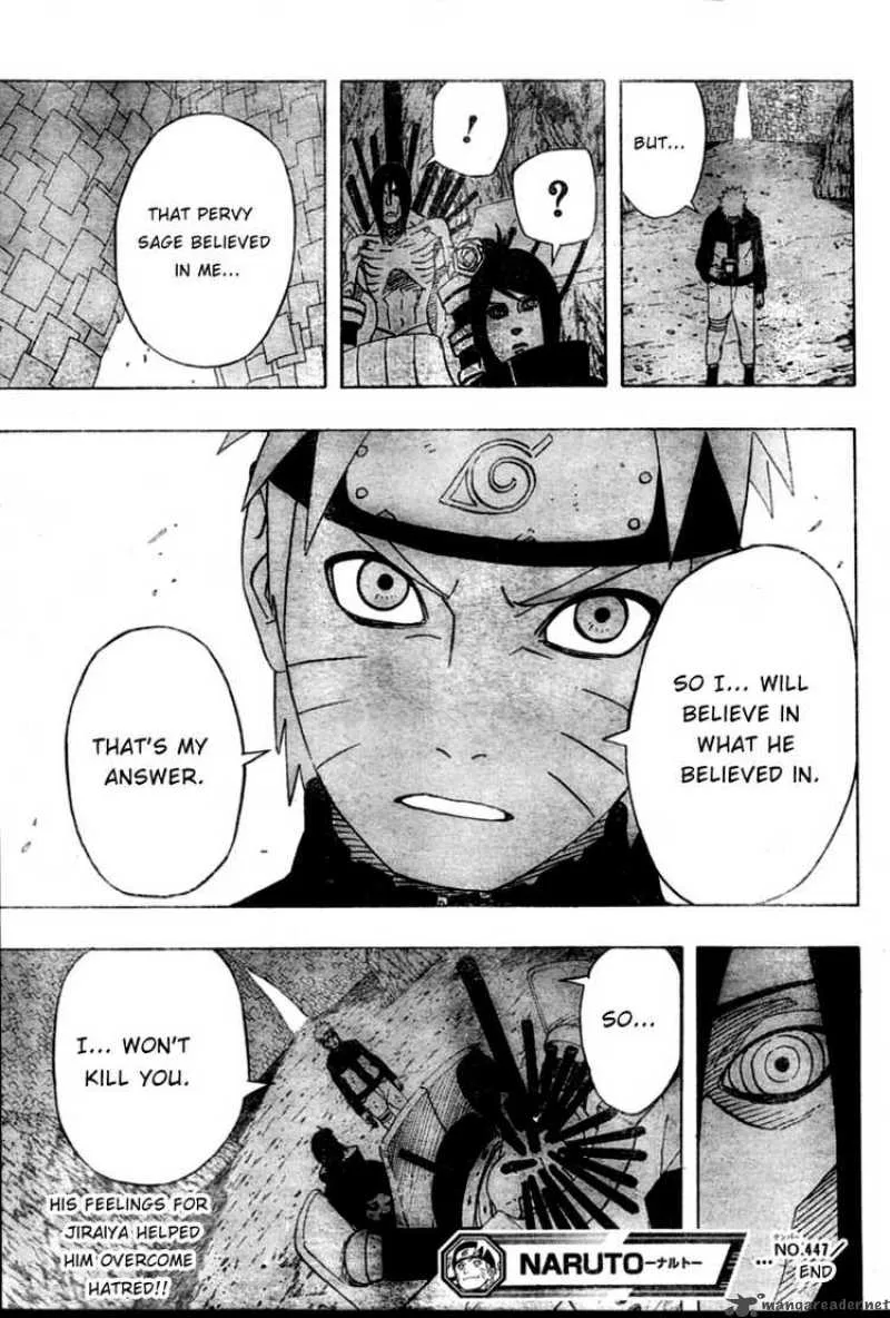 Naruto Chapter 447 page 17