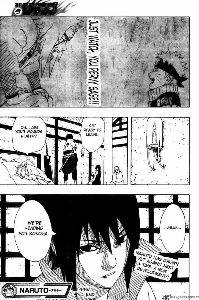 Naruto Chapter 449 page 17