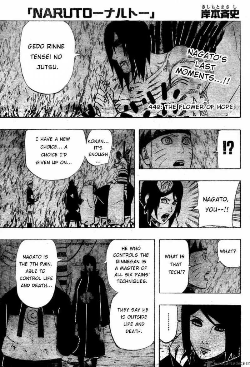 Naruto Chapter 449 page 1