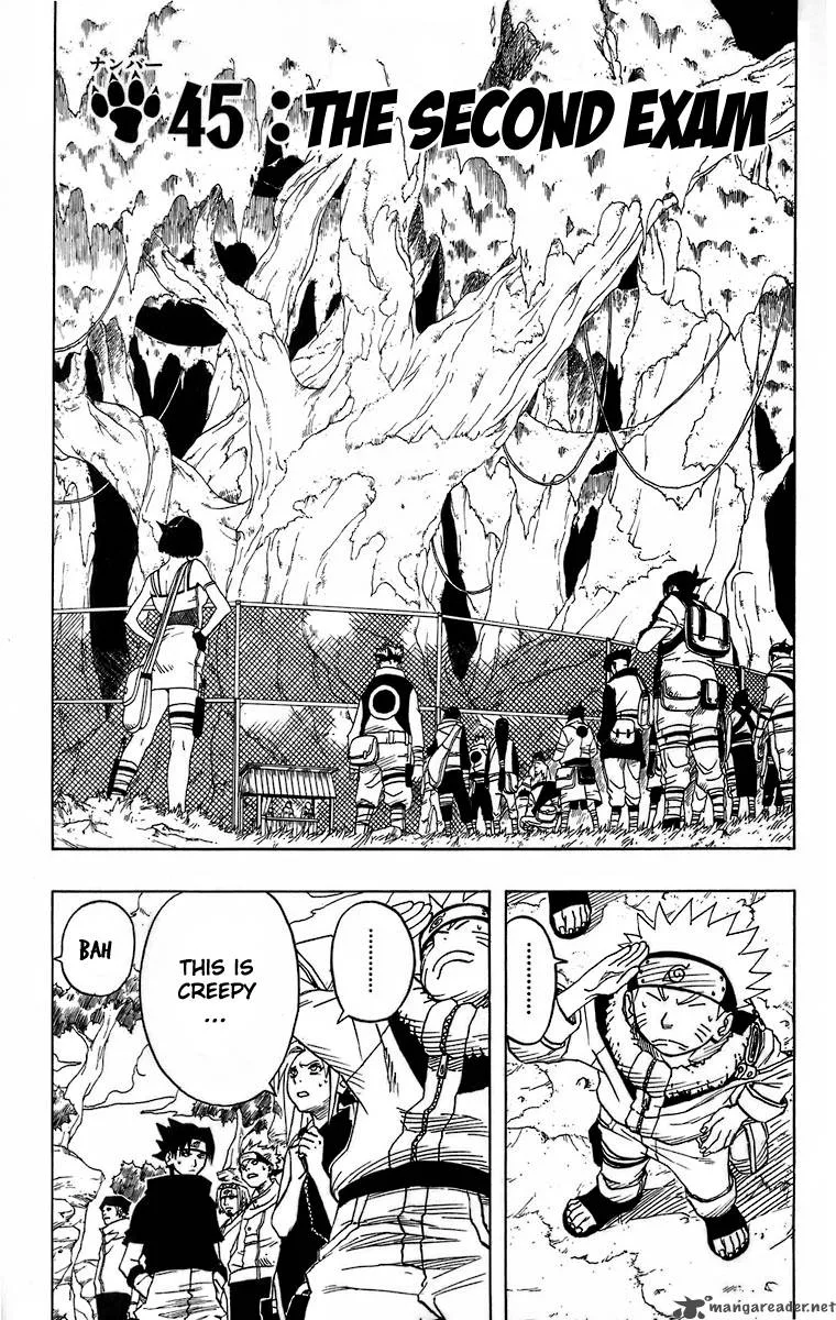 Naruto Chapter 45 page 1