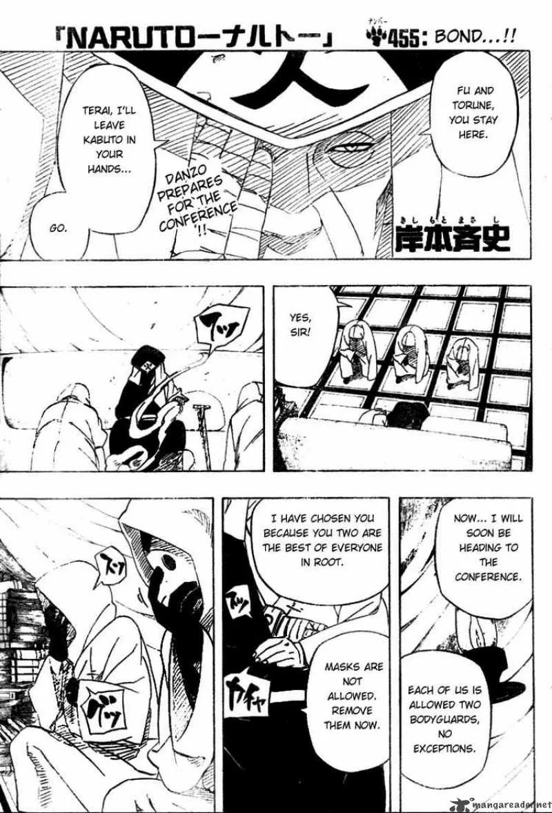 Naruto Chapter 455 page 1