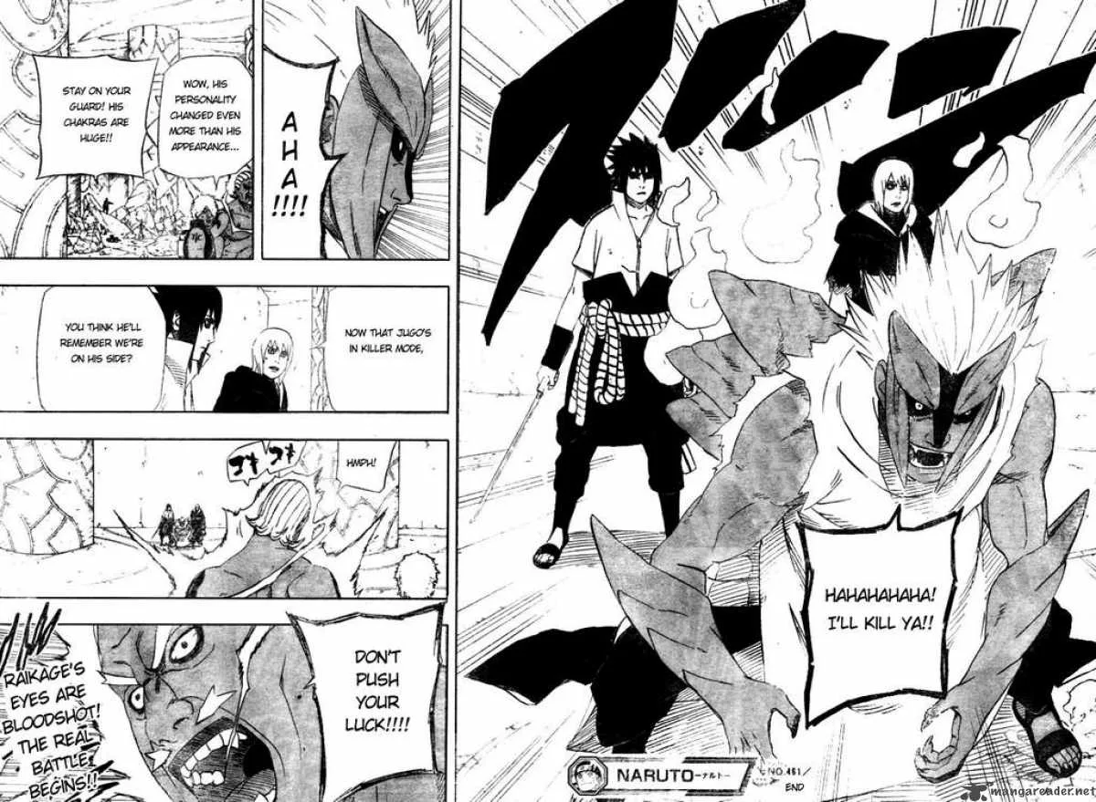 Naruto Chapter 461 page 16
