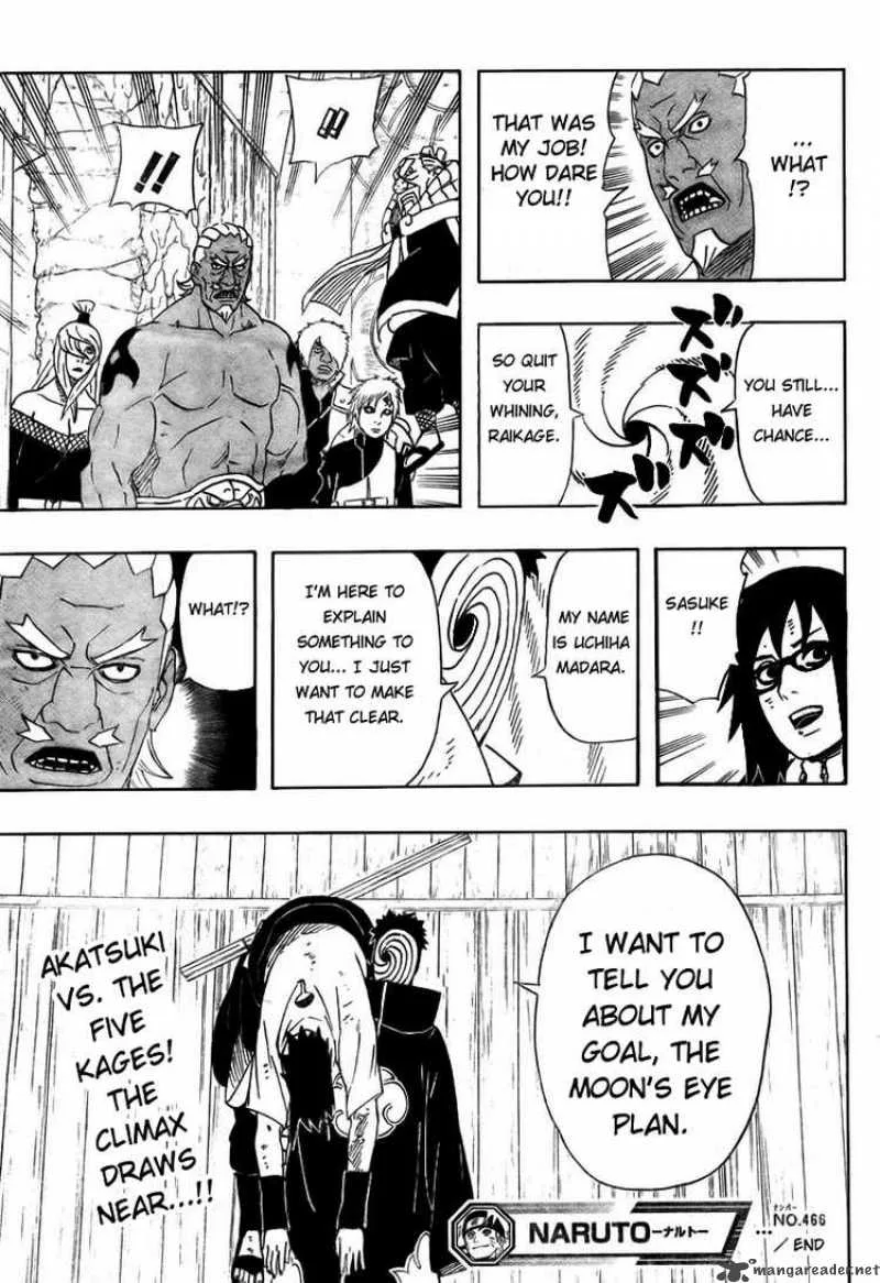 Naruto Chapter 466 page 17