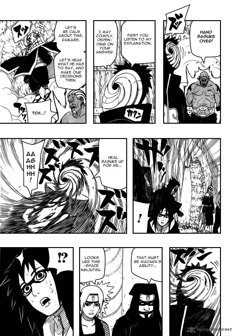 Naruto Chapter 467 page 8