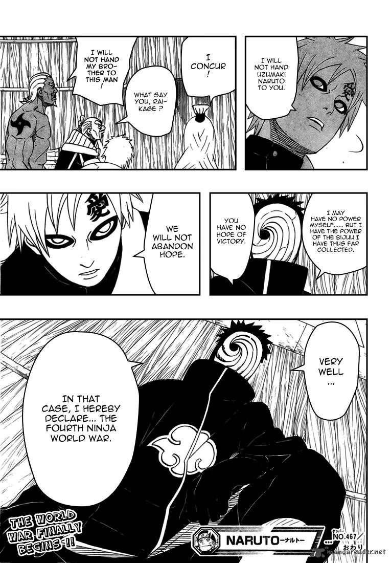 Naruto Chapter 467 page 19