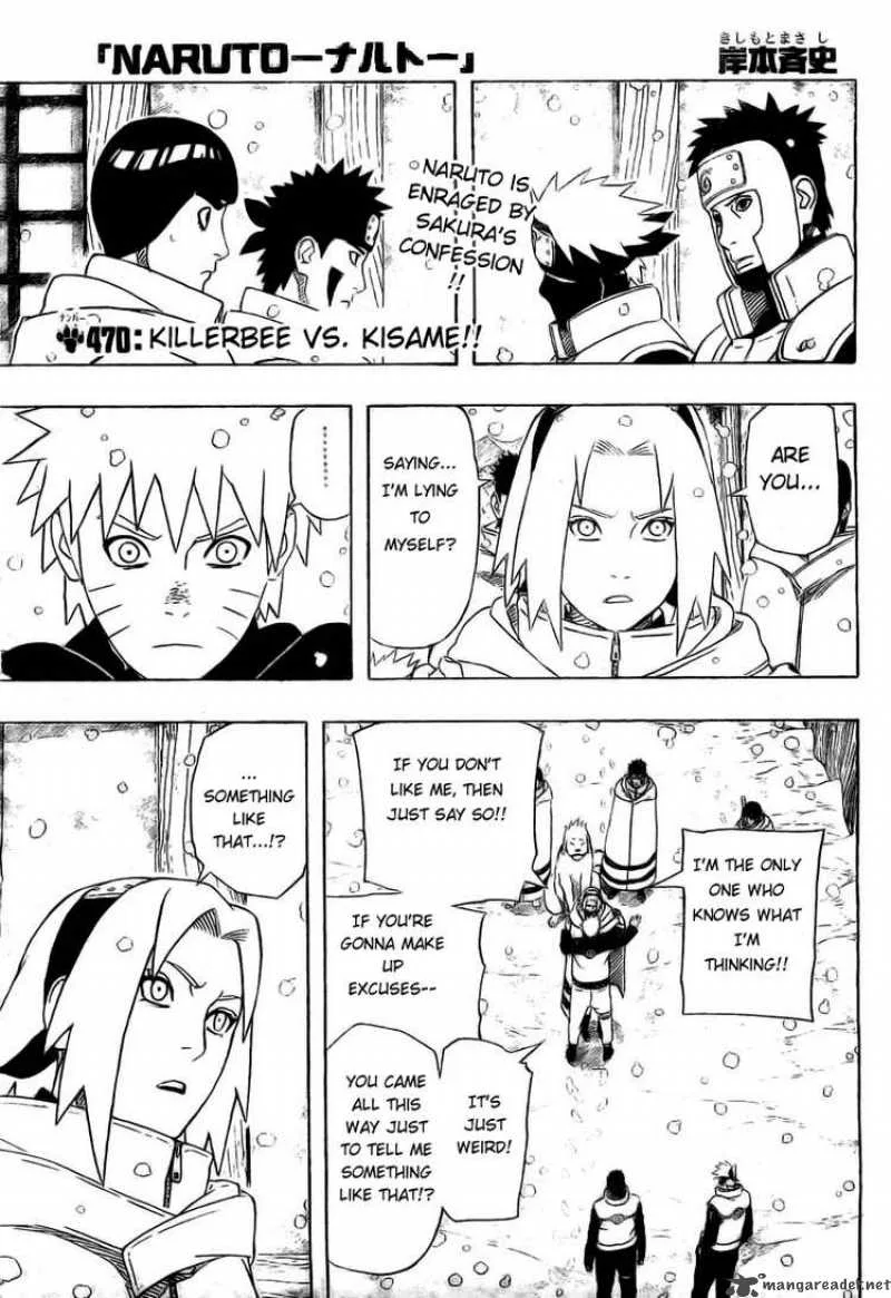 Naruto Chapter 470 page 1