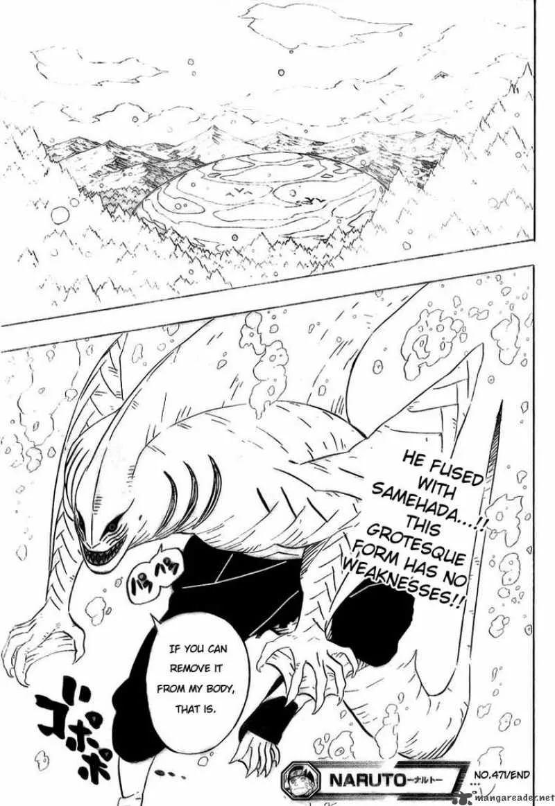 Naruto Chapter 471 page 16