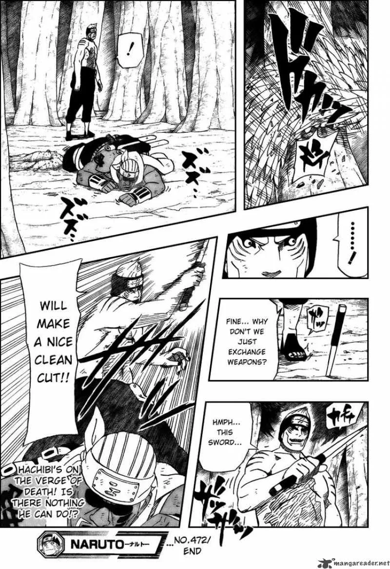 Naruto Chapter 472 page 17