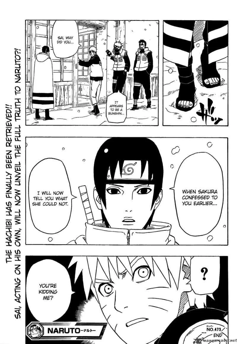Naruto Chapter 473 page 16
