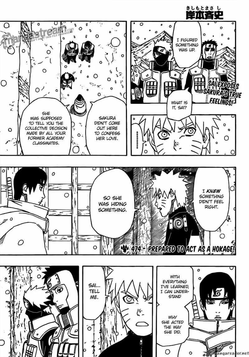Naruto Chapter 474 page 2