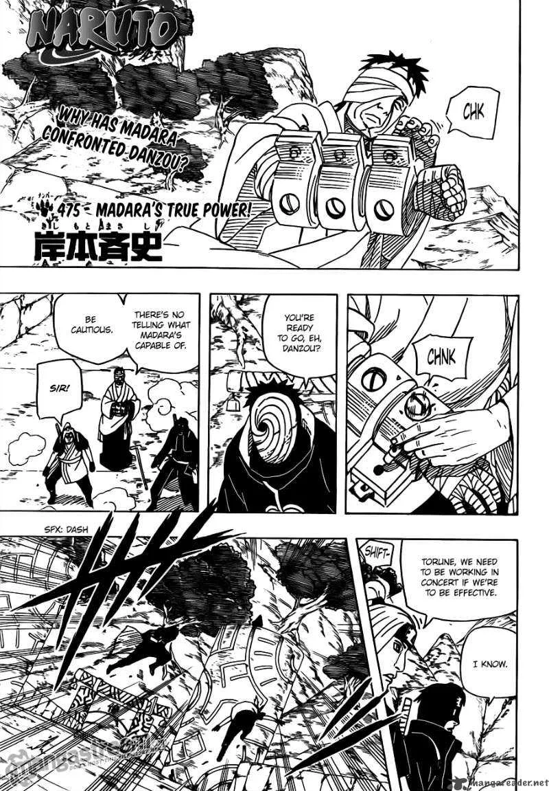 Naruto Chapter 475 page 1