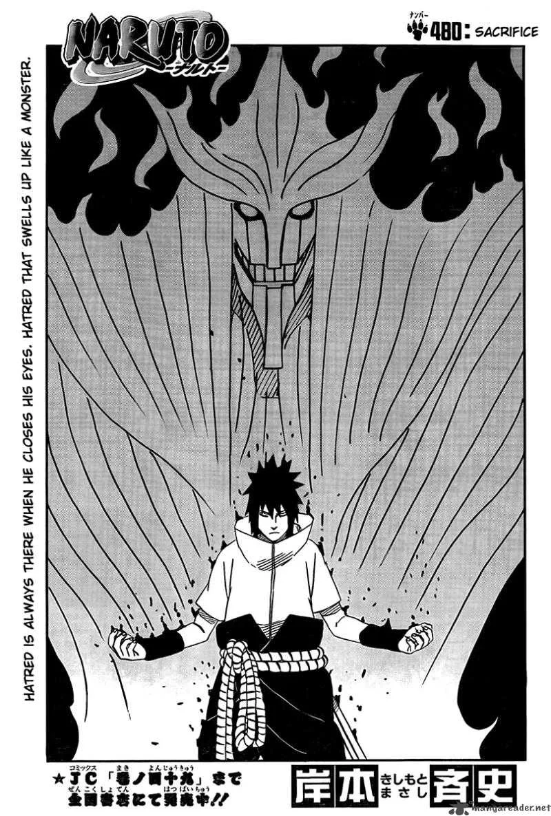 Naruto Chapter 480 page 1