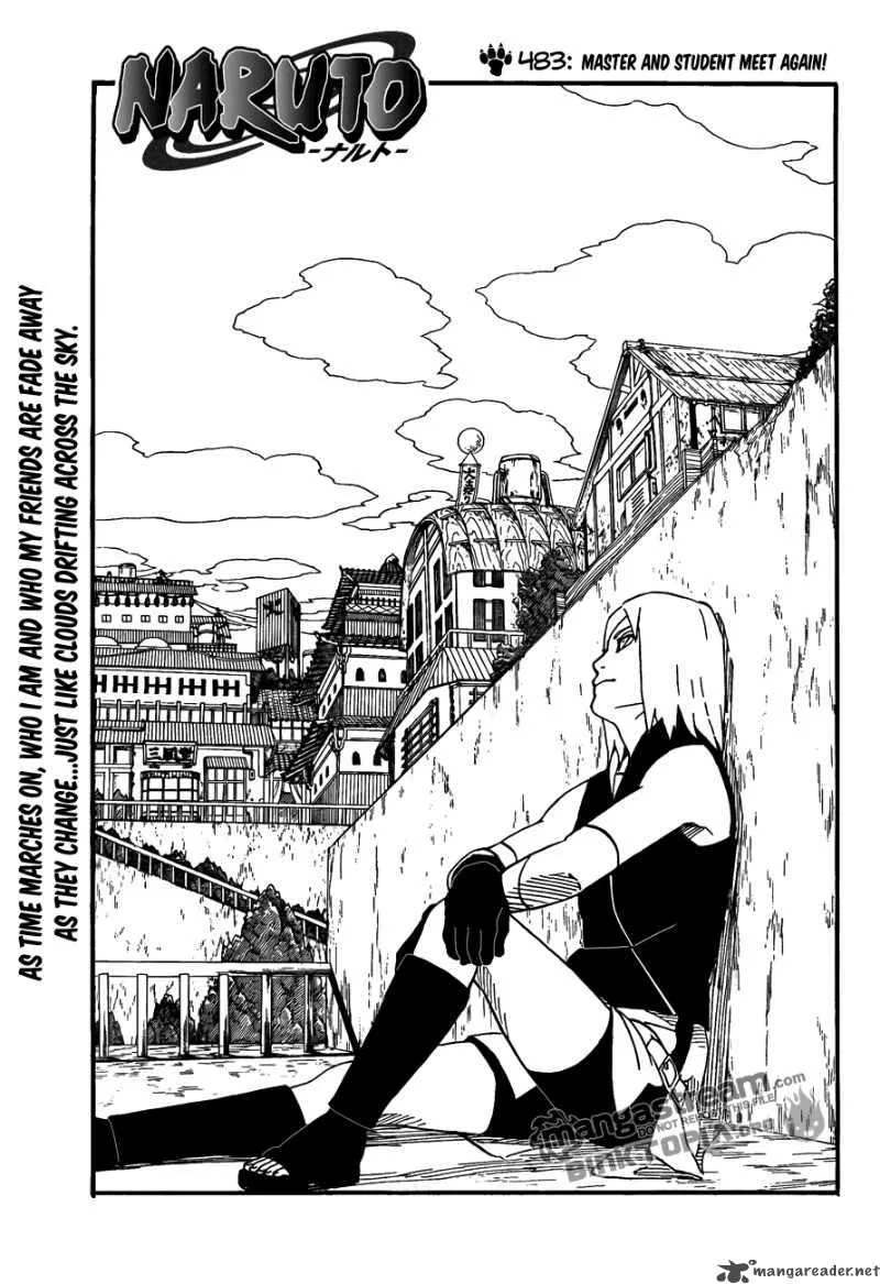 Naruto Chapter 483 page 1
