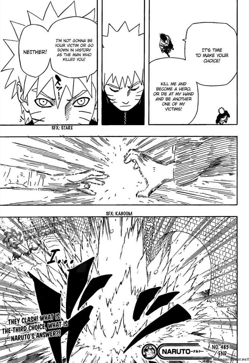 Naruto Chapter 485 page 16