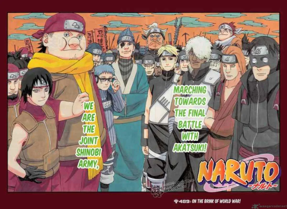 Naruto Chapter 489 page 3