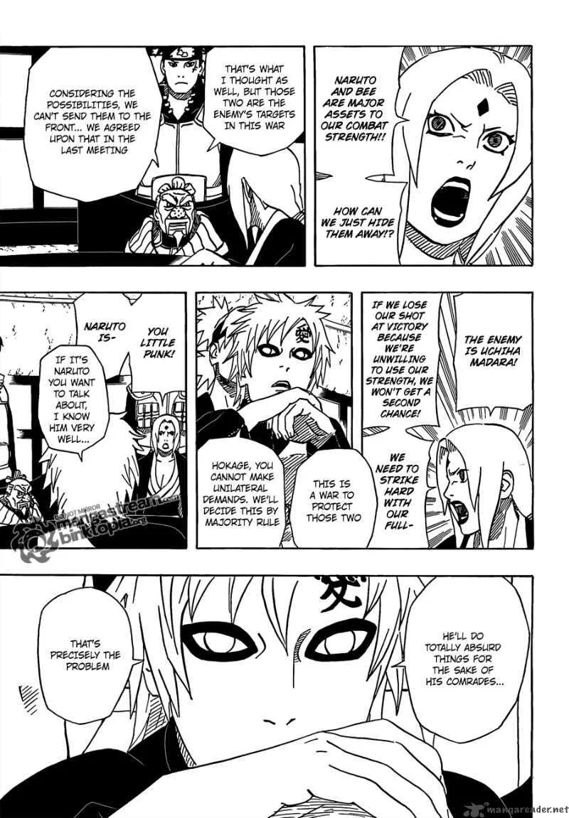 Naruto Chapter 491 page 8