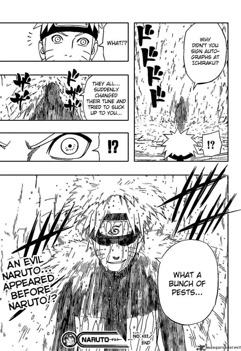 Naruto Chapter 492 page 17