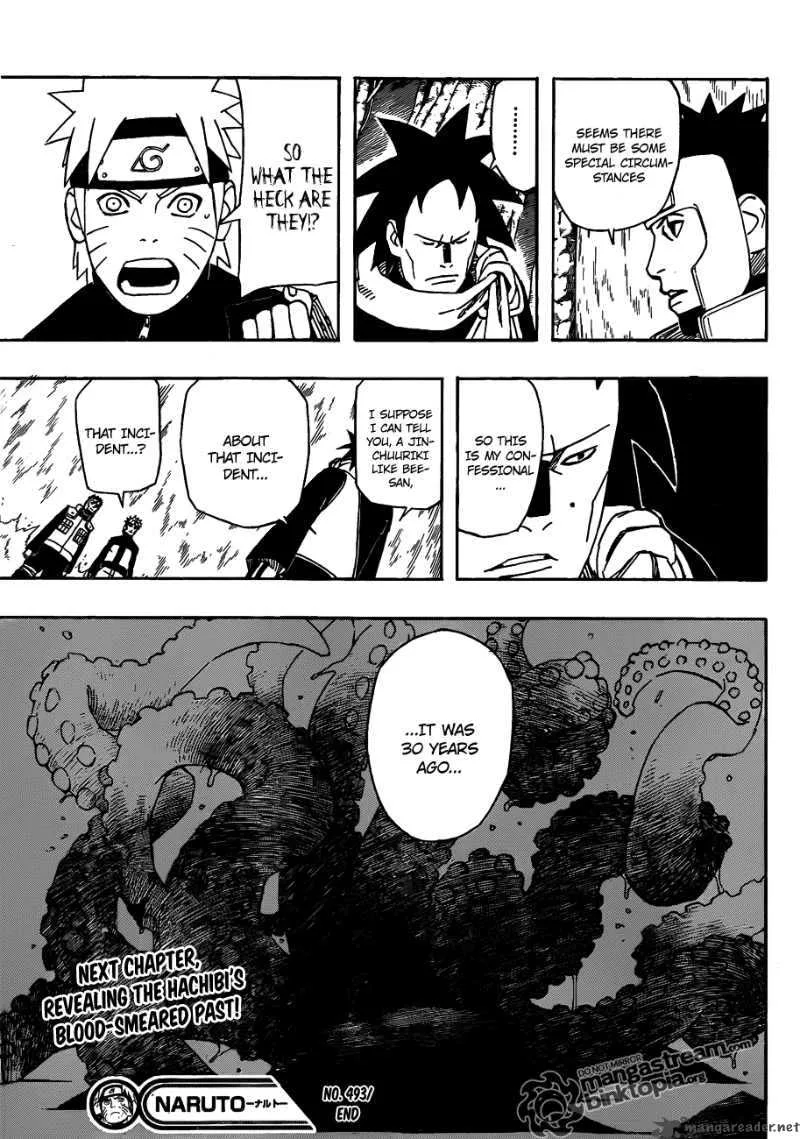 Naruto Chapter 493 page 17