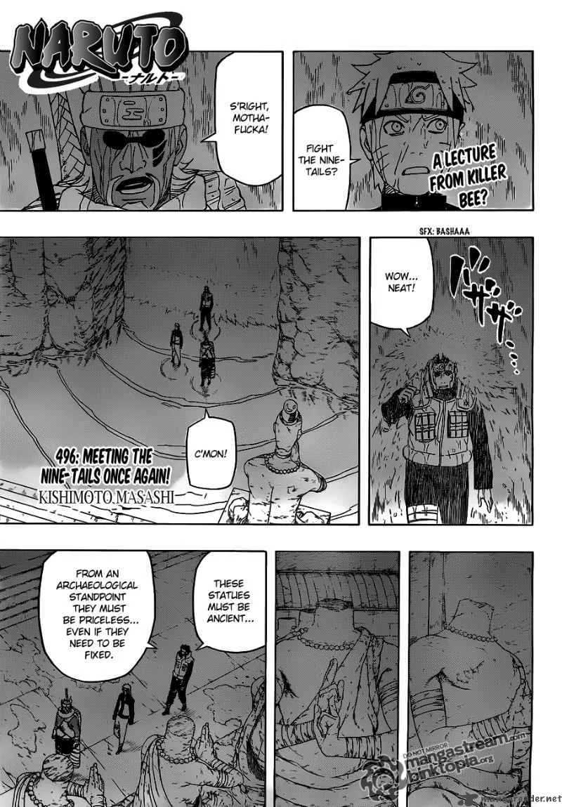 Naruto Chapter 496 page 1
