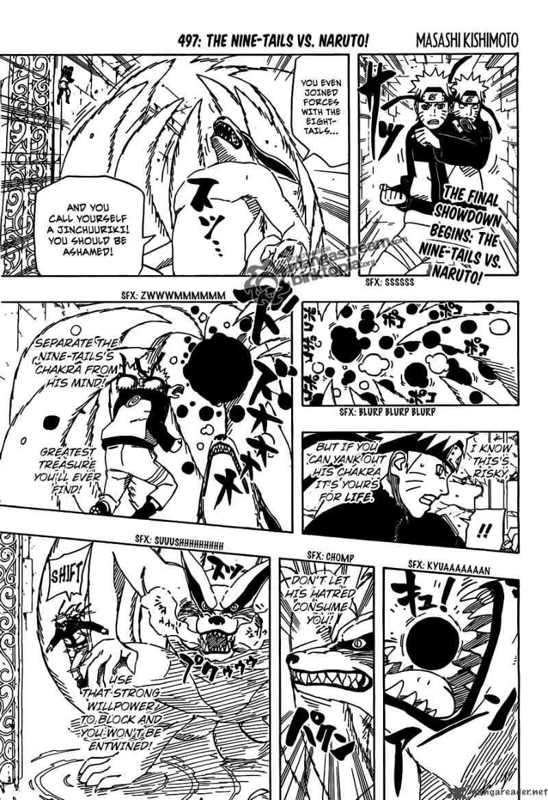 Naruto Chapter 497 page 2