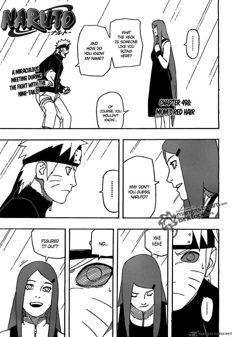 Naruto Chapter 498 page 1