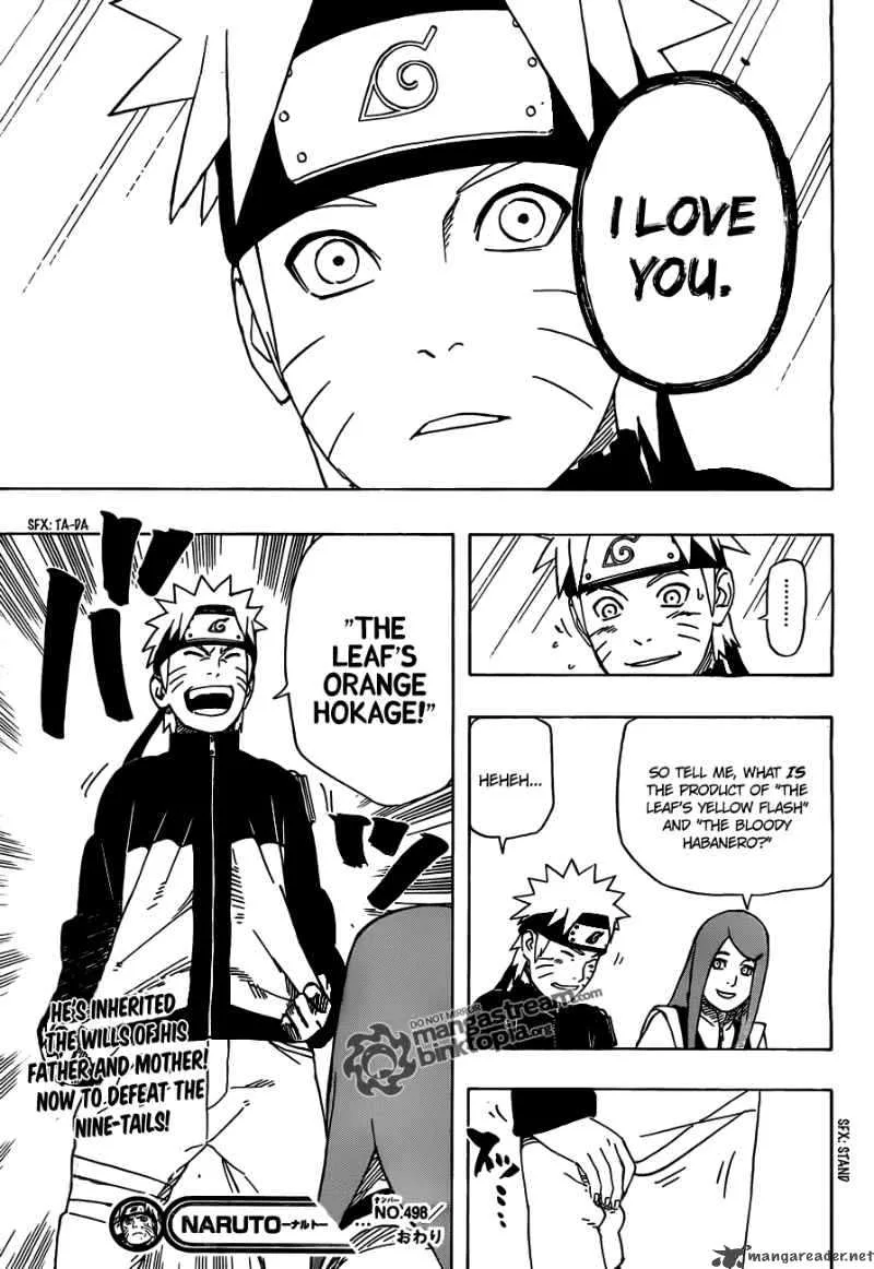 Naruto Chapter 498 page 17