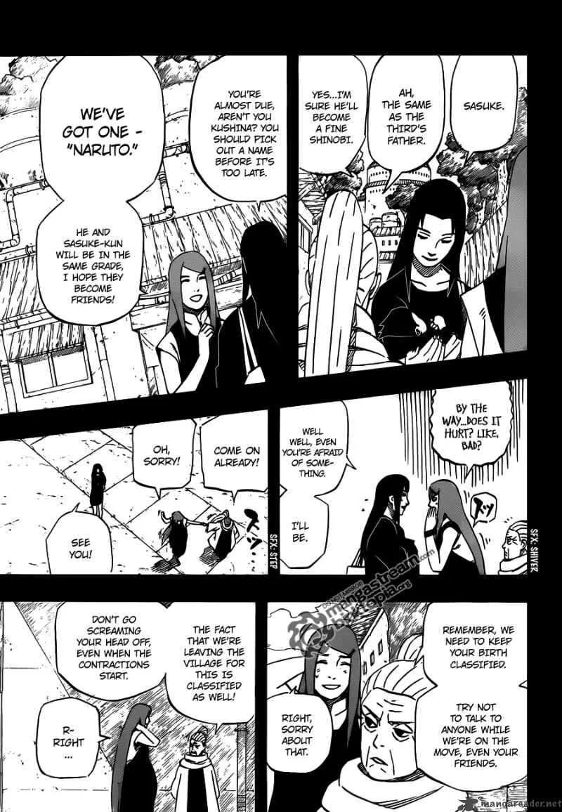Naruto Chapter 500 page 11